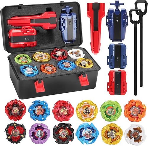 Battling top toy set - x,