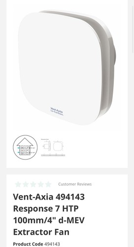 Vent axia 494143 response - 494143, 7