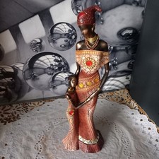 African Figurine Tall Elegant