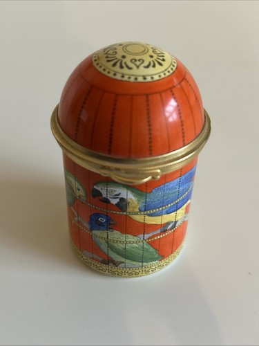 Staffordshire enamels birdcage - staffordshire,