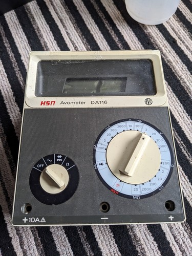 Avo meter da116 digital - meter,