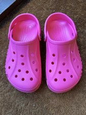 Crocs Girls Pink Crocs Brand New Without Tags Junior UK 3 EU