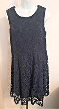 Next Navy Lace Dress Size 12