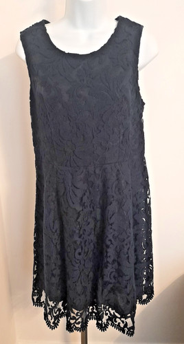 Next navy lace dress size - next,
