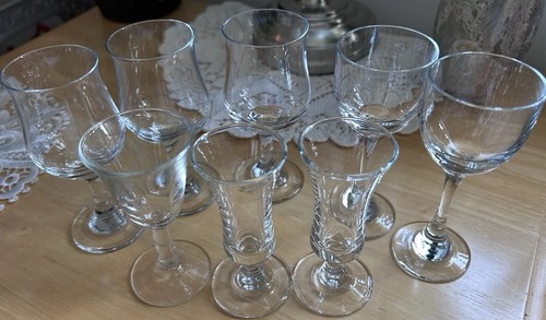 Small selection stemmed - of, 8