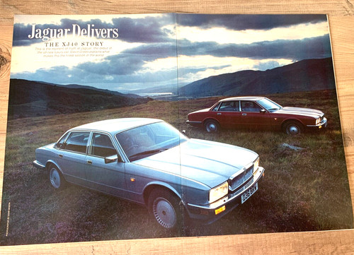Jaguar xj40 launch - jaguar, the