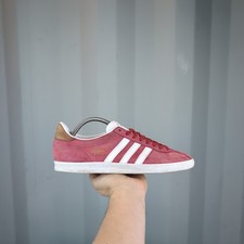*RARE* UK 8 - adidas Originals Gazelle OG Red Mens Trainers Shoes G63940