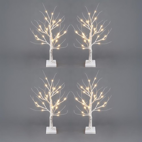 2ft white twig christmas - 2ft,