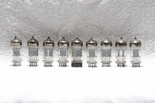 VINTAGE 9 X MULLARD ECC81/12AT7.VALVES/TUBES.AVO TESTED