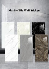 10pcs Self-Adhesive Tile Marble PVC Cladding Wall Panels for Kitchen Bathroom