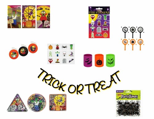 Halloween party loot bag - halloween,