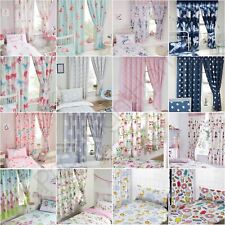 GIRLS BEDROOM CURTAINS 66" x