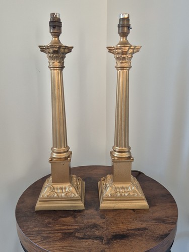 Vintage pair brass - pair,