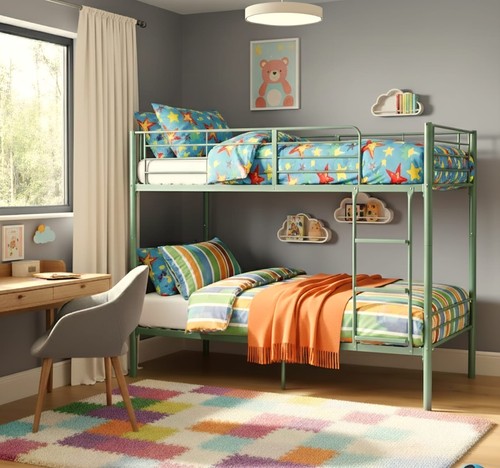 Mason single metal bunk - mason,