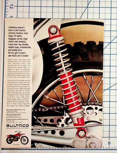 Vintage bultaco pursang 250 - bultaco,