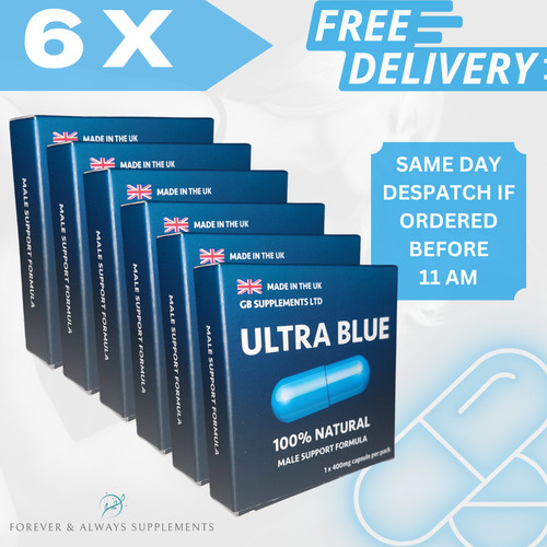 Ultra blue 100 - blue, natural