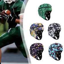 Rugby Helmet Headgear Comfortable Shock Absorption Gear Rugby Headguard Sports