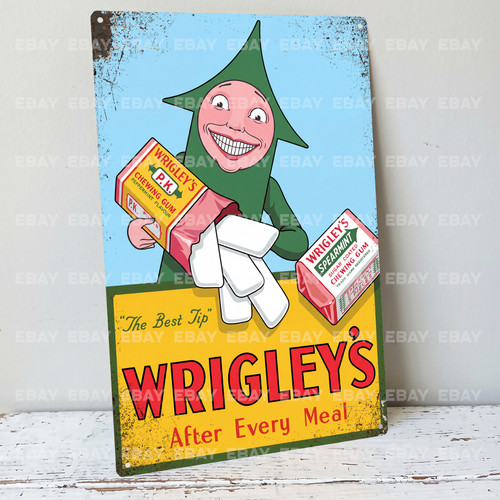 Wrigley chewing gum metal - gum,