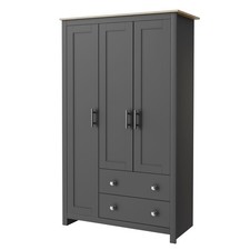 3 Door Wardrobe with Drawers