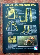 1976 Suzuki Motocross Clothing