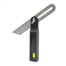 ADJUSTABLE LEVEL BEVEL SLIDING CARPENTERS GAUGE ANGLE FINDER WOOD MARKING TOOL