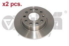 X2 PCS REAR BRAKE DISC ROTOS