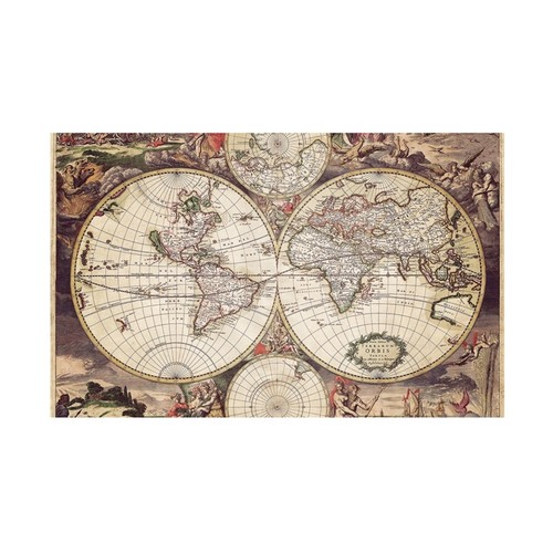 Vintage double hemisphere - double,