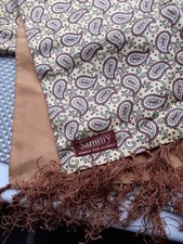 Vintage Sammy Paisley  Fringed