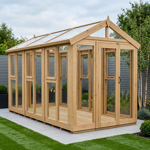 6x12 glass greenhouse uk - glass,