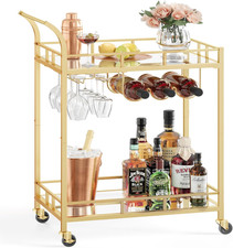 Vasagle drinks trolley bar - vasagle,