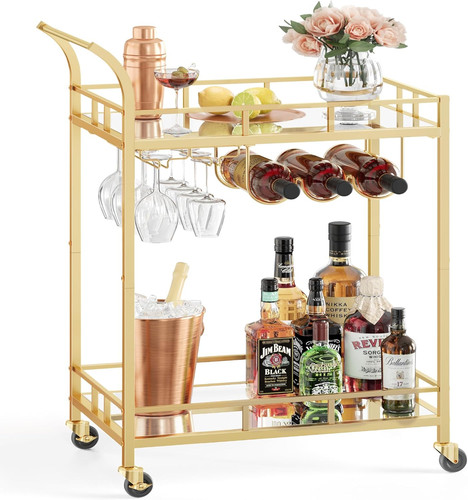 Vasagle drinks trolley - drinks, bar