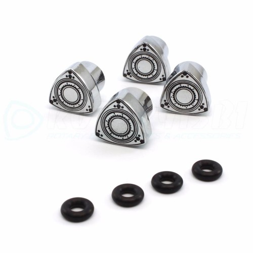 Rotor shaped valve stem - stem, caps