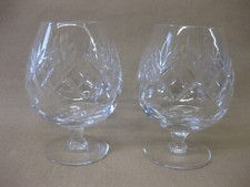 2 Royal Doulton Crystal Brandy