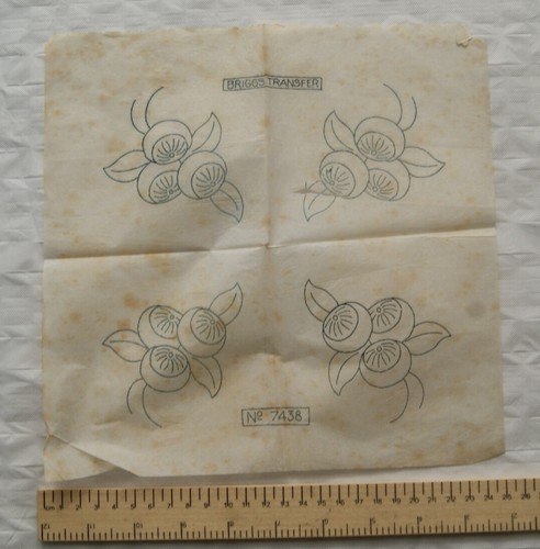 Vintage unused iron on - vintage:,