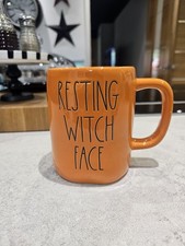 Rae Dunn Resting Witch Face Mug Cup - Halloween