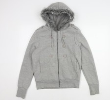 Gio Goi Women's Grey Hooded