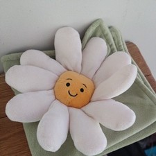 Jellycat Fleury Daisy Soother Comforter Soft Plush Flower Blanket Blankie