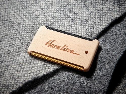 Hemline wooden fabric - fabric, &