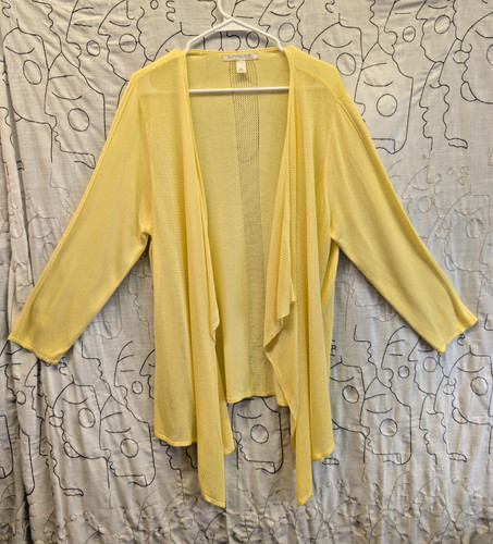 Emaline yellow cardigan - 1x,