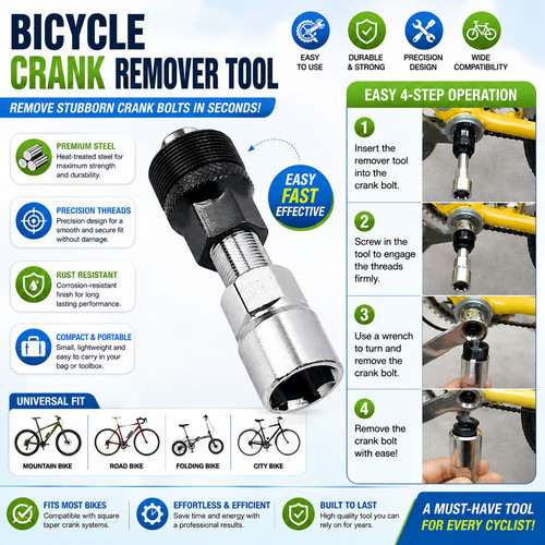 Crank puller removal - removal, tool