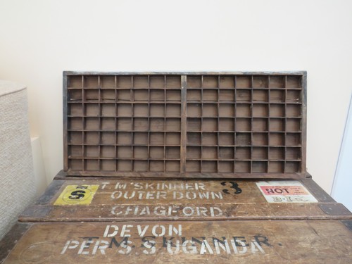 Vintage wooden printers - vintage,