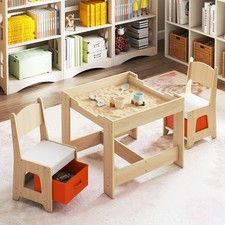Toddler Desk and Chair Set w/