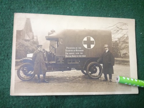 Ww1 postcard field - of, a