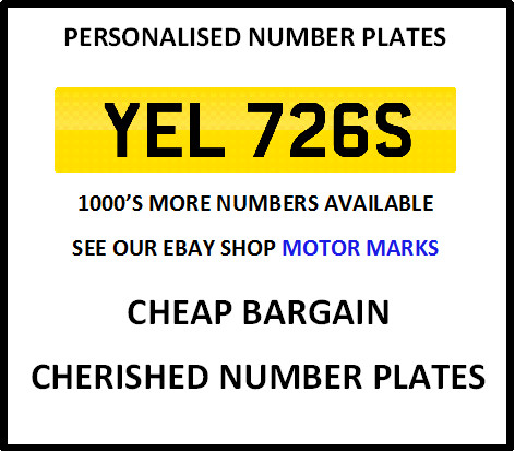 Yel 726s cherished number - 726s,