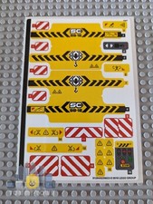 Lego technic sticker sheet - lego,