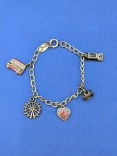 Vintage Cath Kidston London Charm Bracelet 18.5cm