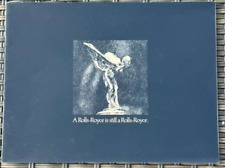 1970's Rolls Royce Silver Shadow  & Corniche Automobile Motor Car Sales Brochure