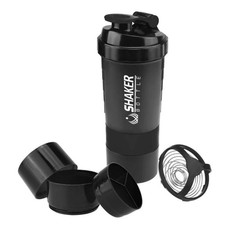 3 Layers Shaker Protein Bottle