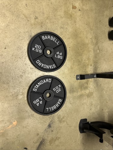 Olympic cast iron 2x20kg - iron,