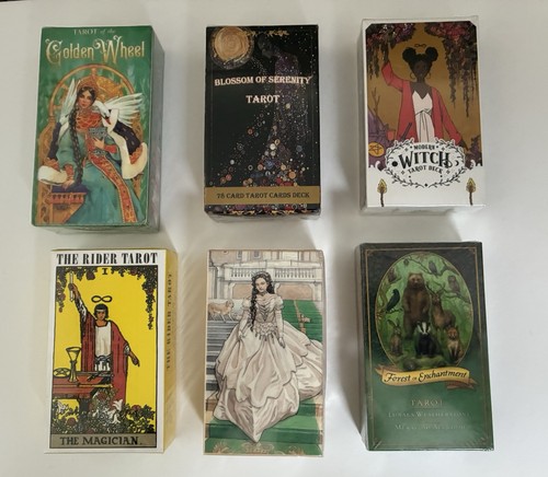 Tarot deck bundle golden - deck,